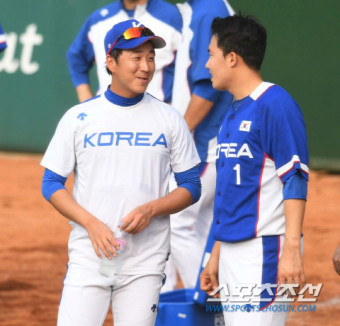 [포토] 정우람 '밝은 미소'