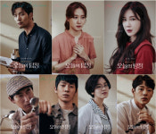 최다니엘→이지아 오늘의 탐정 7人7色 캐릭터 포스터 강렬