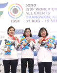 [창원사격] 남자 50m 권총 단체전 금, 여자 10m 공기권총 단체전 은