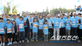 [포토] 장애인과 비장애인이 함께하는 2018 슈퍼블루마라톤