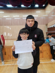 상주상무 청리초교 봉사활동 송시우가 송시우를 만났네