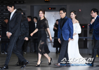 [포토] 런닝맨 멤버들, 입장부터 왁자지껄!