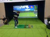 대한민국 골프대전 개막...나라소프트 스마트스크린, 트루골프 체험관 설치