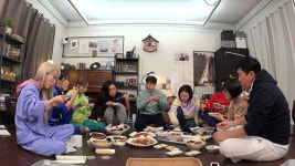 옥탑방의 문제아들 먹방 대세 마마무가 떴다…야식이 아니라 회식