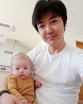 윤상현♥메이비, 똘망 눈망울 셋째 아들 공개 막둥이 인사드려요