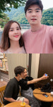 한혜진기성용 딸, 축구 유니폼 입고 등원 '깜찍 자태'