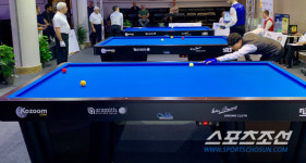 [세계주니어3쿠션선수권]고교 유망주 조화우, 대표팀 두번째로 8강 안착