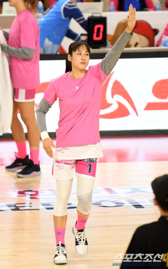 [포토] 김단비, 올스타전 팬투표 1위!