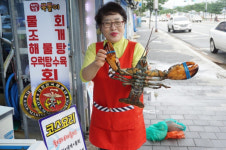 포항 꼭 가봐야 할 맛집 영일대 묵돌이, 단맛 가득 랍스터회와 생새우의 환상 궁합