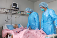 치매에 인천 최고령 코로나19 환자, 길병원서 완치 퇴원