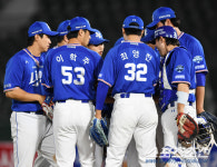 [포토] 삼성, 롯데에 11-1 완승!