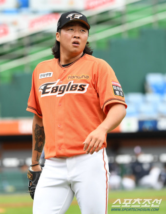 [대전 인터뷰]'연패 탈출 투혼' 한화 김범수 