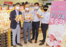 롯데마트·롯데슈퍼, 농가 돕기 고흥 복숭아 행사 진행