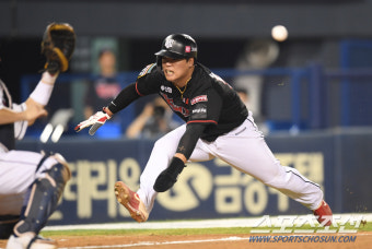 [포토] 홈 쇄도 강백호, 살아야만 한다!