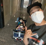 별♥ 하하, 아이들과 마스크 쓰고 외출…잘 놀아주는 아빠의 모범사례