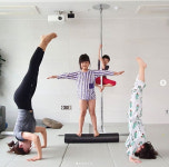 이동국♥ 이수진, 설수대와 거실서 요가+폴댄스..몸매+운동신경 대박