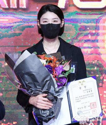 [SC영상] '배구 여제' 김연경, '자랑스러운 대한민국 체육상 수상'