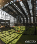 [포토] 따뜻한 실내에서 훈련하는 두산 선수단