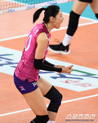 [포토] 흥국생명 김연경의 포효