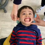 벤틀리, 개구기 끼고 긴장한 6살 형님…너무 울어 죄송합니다