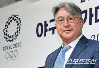 [포토] 김경문 감독 '도쿄올림픽 잘 준비하겠습니다'