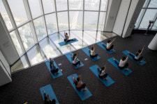 롯데월드타워 전망대 서울스카이, 요가 클래스 최고의 아침 21년 시즌 19일 오픈