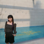 보아, 살 빠졌나 날렵한 V라인..앞머리 확 짧게 잘라버릴까?