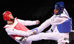 [지바 현장]태권도 인교돈 극적 역전승 1점차로 8강 진출, 막판 투지 통했다