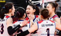 [포토] 김연경 할수 있어~ 해보자