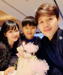 김소현손준호 子 주안, 그 아기가 이렇게 컸다고? 의젓하게 '엄마 생일축하'