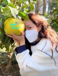 41세 한지민, 얼굴 크기 실화? 과일보다 작은 소멸 직전 소두