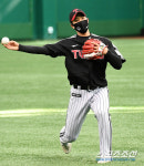 [포토] 송찬의 홈 송구