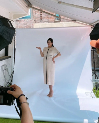 '만삭' 김민정 