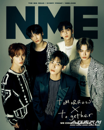 투모로우바이투게더, K-팝 아티스트 최초 英 매거진 NME 온라인 표지 장식…'올해의 영웅' 맞네!