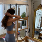 이소연, 개미허리에 배-등 근육美…8kg 감량은 어디서해?