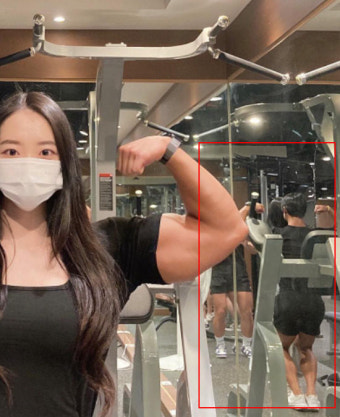 신민아, 우람한 이두박근 실화? 