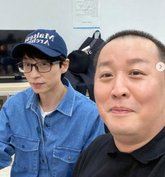 정준하, '유재석 닮은' 전영록(?) 선배님과 오랜만에 