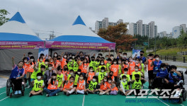 찾아가는 드림패럴림픽,대성공! 장애인역도亞선수권 현장,평택아이들이 활짝 웃었다[위크엔드스토리]