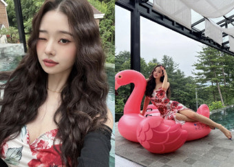 프리지아, 이렇게 말랐는데 볼륨감이...복귀 후 미모 폭발
