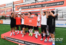 [포토] 천안동성중학교 5vs5 풋살 천안예선 3위 차지