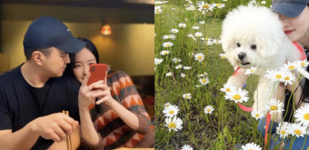 정준, '13세 연하' 김유지와 결별은 무슨...꿀 떨어지는 럽스타