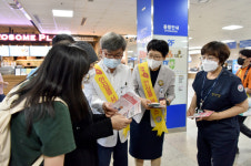 화순전남대병원 119안심콜 서비스 등록 캠페인 실시