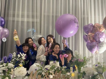 황보라, '박나래→김지민' 개그 절친들의 완벽셋팅 '브라이덜샤워'