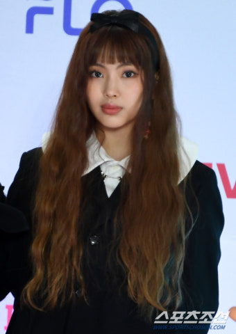 [포토] 뉴진스 혜인 '눈이 마주친 순간'