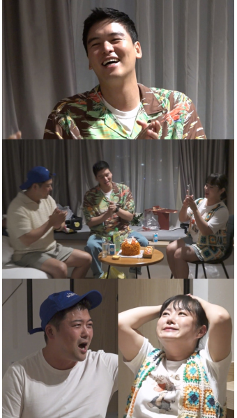 '나혼산' 전현무X박나래, '팜유 라인' 막내 이장우 위한 7개월 빠른 생일파티 개최 