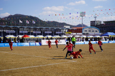 2023 평화 양구컵 전국 유소년 축구클럽 페스티벌 성대히 개막