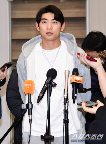 [포토] 이정후 '애리조나 훈련 잘 마쳤어요'