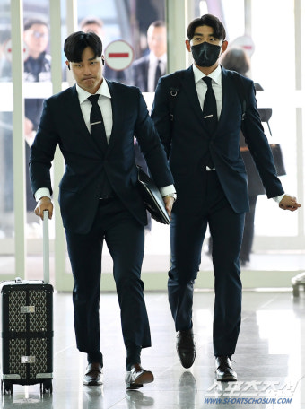 [포토] 김하성-이정후 '오타니와 맞대결 기대'