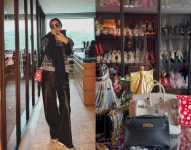 이혜영, 명품 매장 같은 역대급 드레스룸...초대형 신발장 시선 강탈