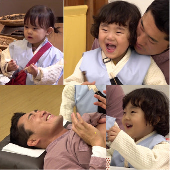 '엄살왕' 김동현, 한의원 침 맞기 오버 액션? 단연남매 '눈물 뚝뚝' ('슈돌')